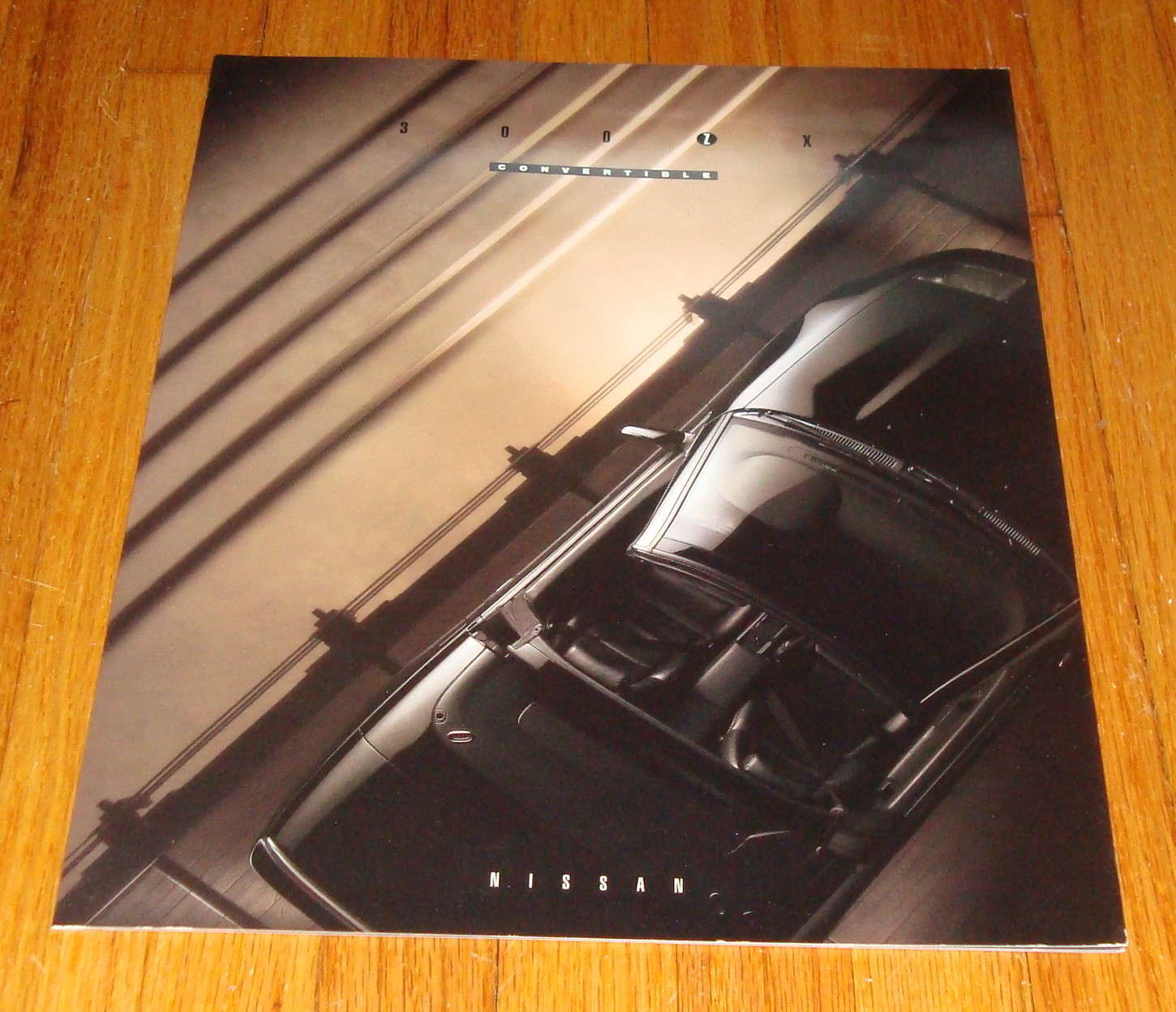 Original 1992 Nissan 300ZX Convertible Foldout Sales