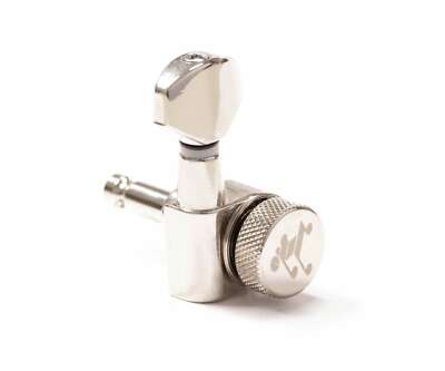 Genuine Tone Ninja 19:1 Locking Tuners, 6 Inline Staggered set, Nickel
