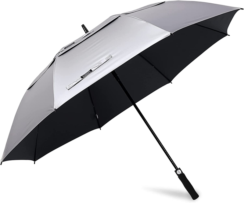 Umbrella Auto Open Vented Double Canopy Oversiz