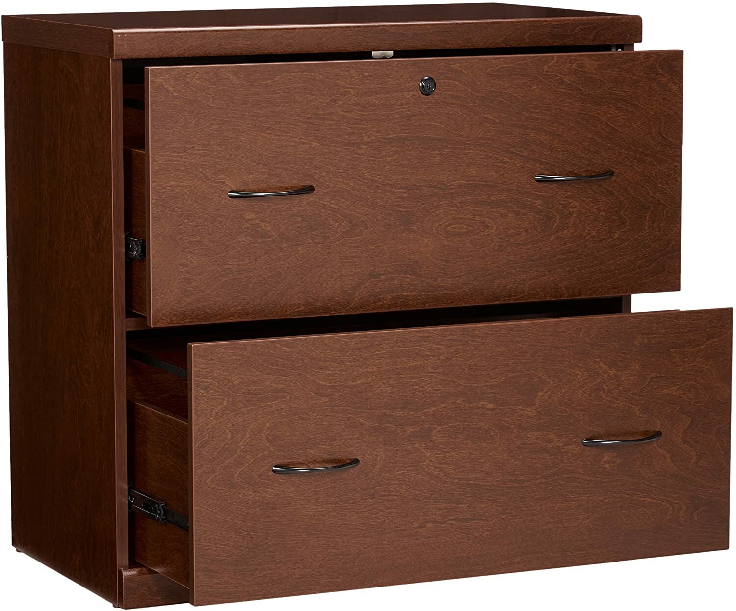 Realspace Dawson 2 Drawer Lateral File Cabinet Cinnamon Cherry For Sale Online Ebay