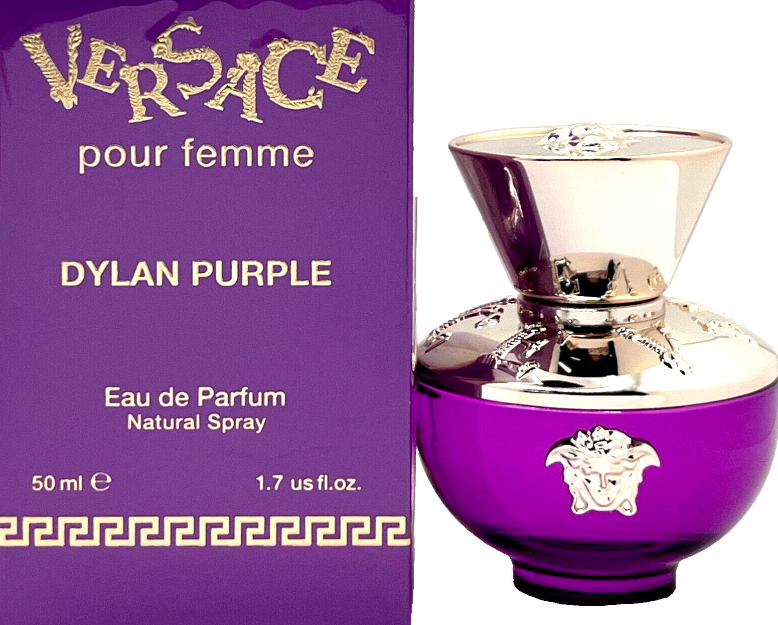 新品未使用✨️50ml　Versace Dylan Purple 香水 VERSACE DYLAN PURPLE EAU DE PARFUM SPRAY FOR WOMEN 1.7 Oz