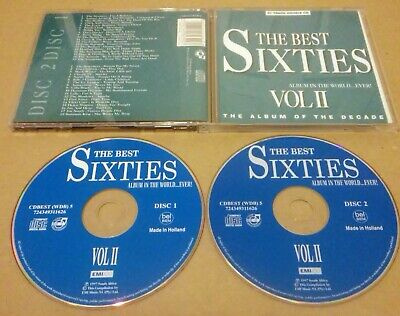 RARE VINTAGE - THE BEST SIXTIES ALBUM IN THE WORLD EVER 1997 2 CD SET (100 Best Albums Ever)