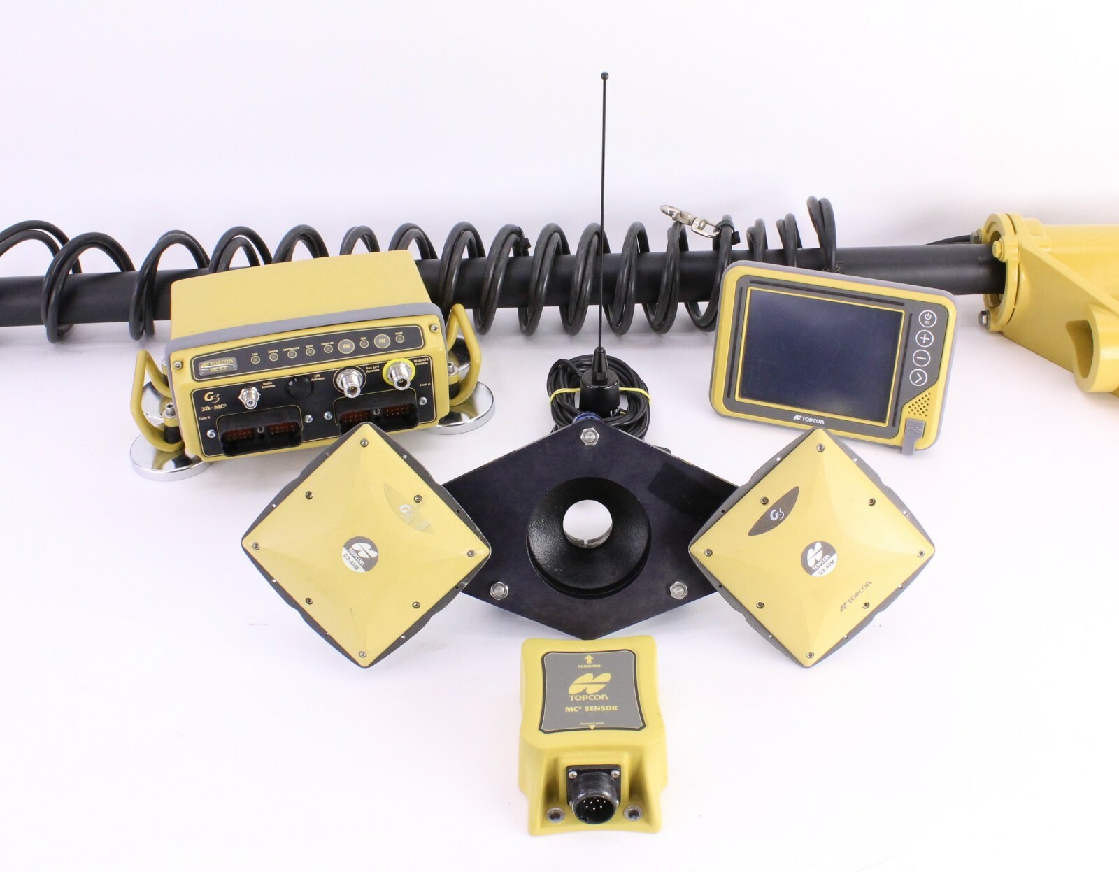 Topcon 3D-MC2 Dual Antenna Kit w/ MC-R3 915 SS Control Box & GX-55 Display