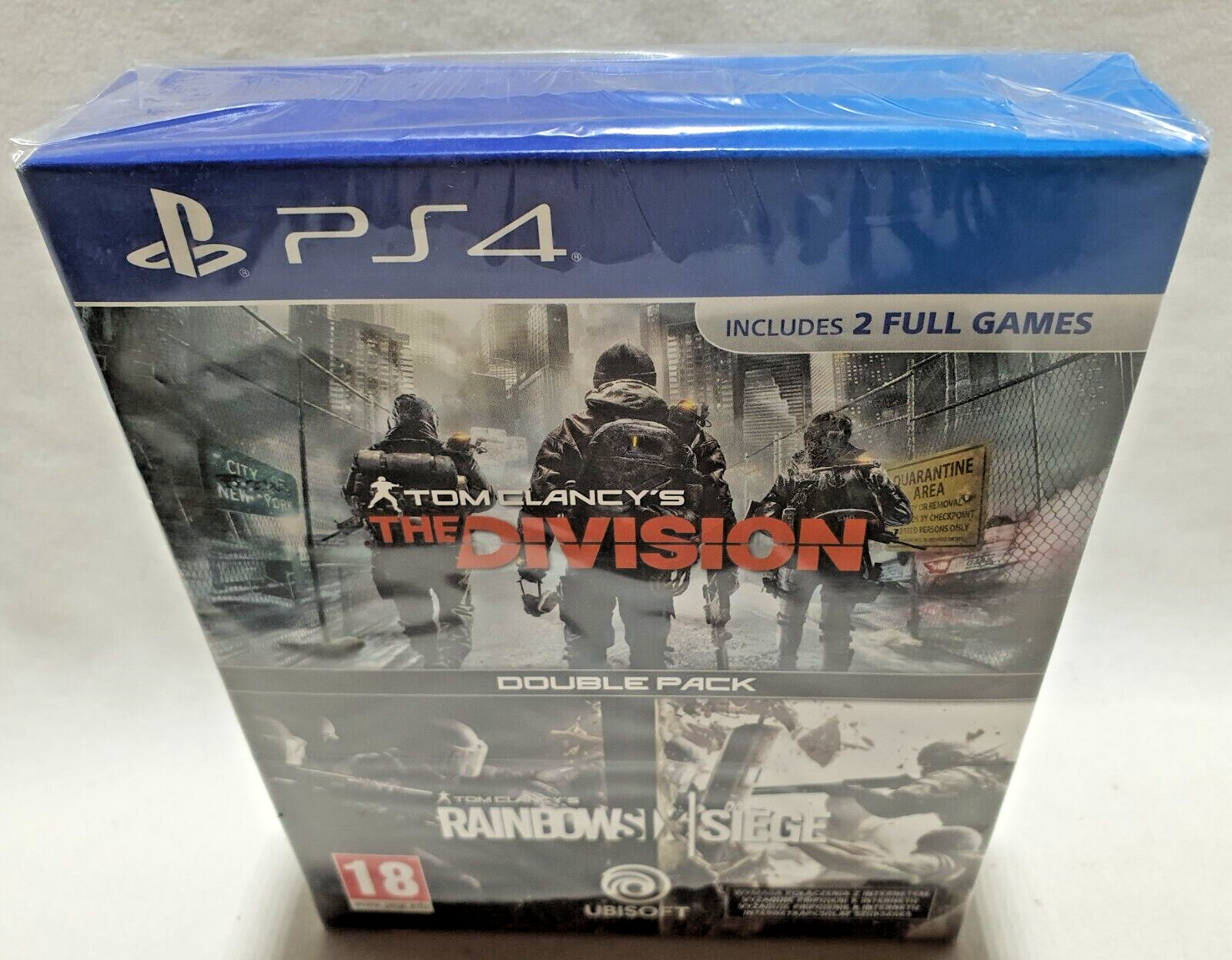The Division/Rainbow Six Siege Double Pack Playstation 4