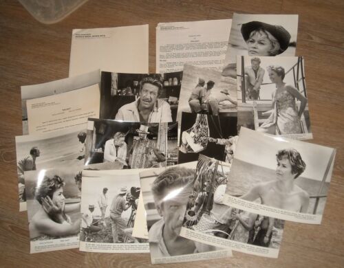 1968 KONA COAST PROMO MOVIE PRESS KIT with 13 PHOTOS RICHARD BOONE VERA MILES