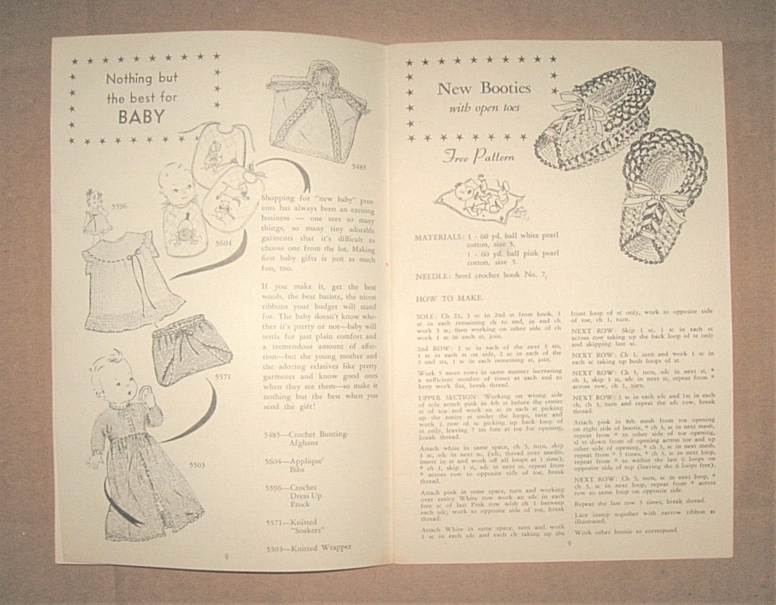 Vintage 1943 ANNE CABOT Fall Winter Album Mail Order Sewing Pattern Catalog