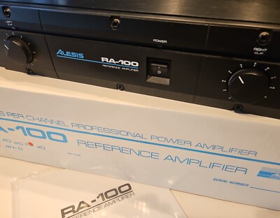Alesis RA-100 100W Reference Amplifier - Great Condition (Rack Mountable)