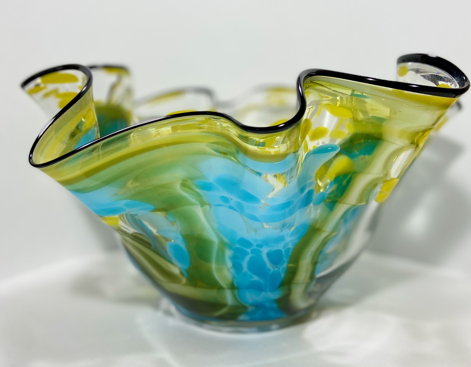 s新品SARGASSO GLASS BOWL | green VINTAGE Heavy GREEN GLASS Bowl, Green VASE, Vintage Glass Bowl Light