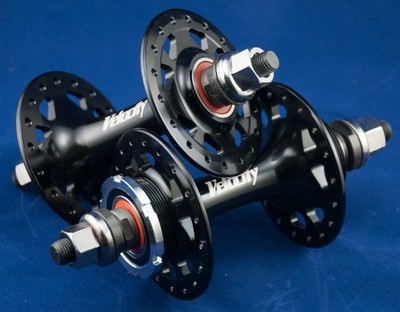 Halo Alloy High Flange Track 32h Hub Front White Bolt On Axle Fixed Gear Bikes