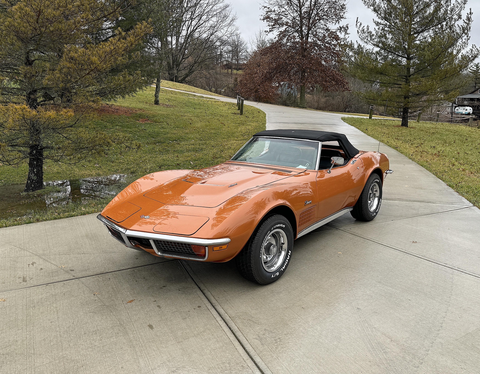 Owner 1972 CHEVROLET CORVETTE CONVERTIBLE 454 AUTO AC PS PDB TILT/TELI