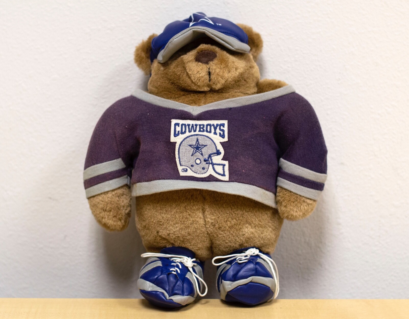 Dallas Cowboys Teddy Bear With Star Logo Hat and Jersey and