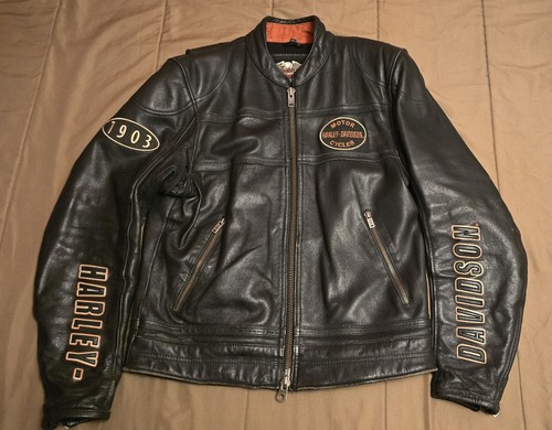 HARLEY DAVIDSONのライダージャケット Harley Davidson Women's XL Leather 1903 Speedway Spirit