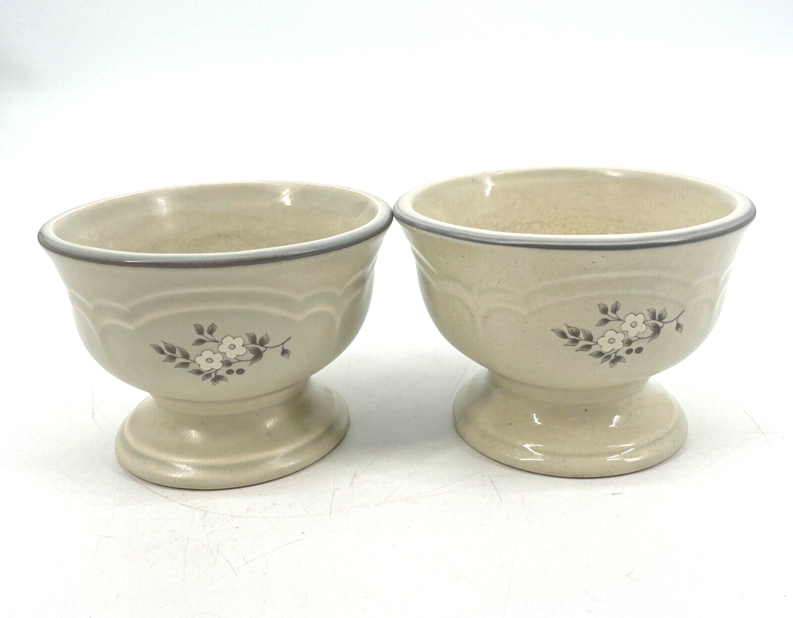 Pfaltzgraff Heirloom Footed Compote Pedestal Bowl
