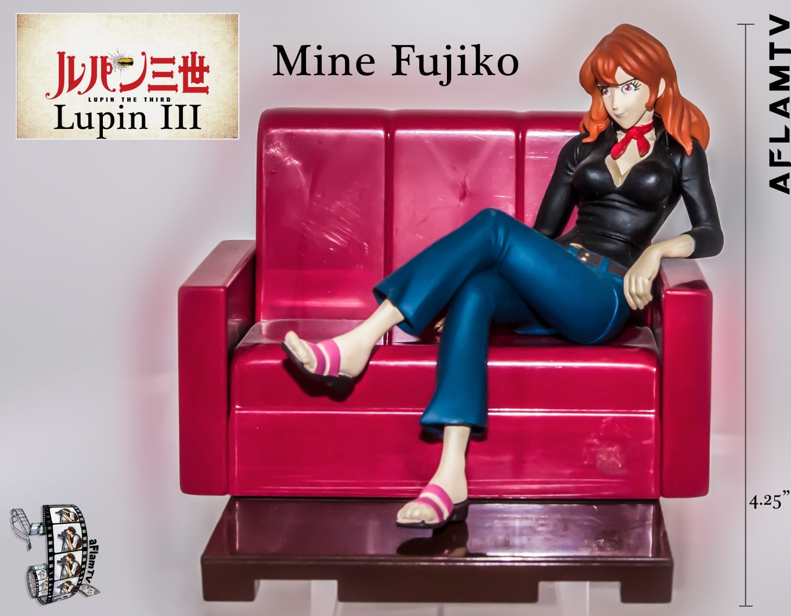 Lupin III Figure Set Lupin & Fujiko Mine Japanese Animation