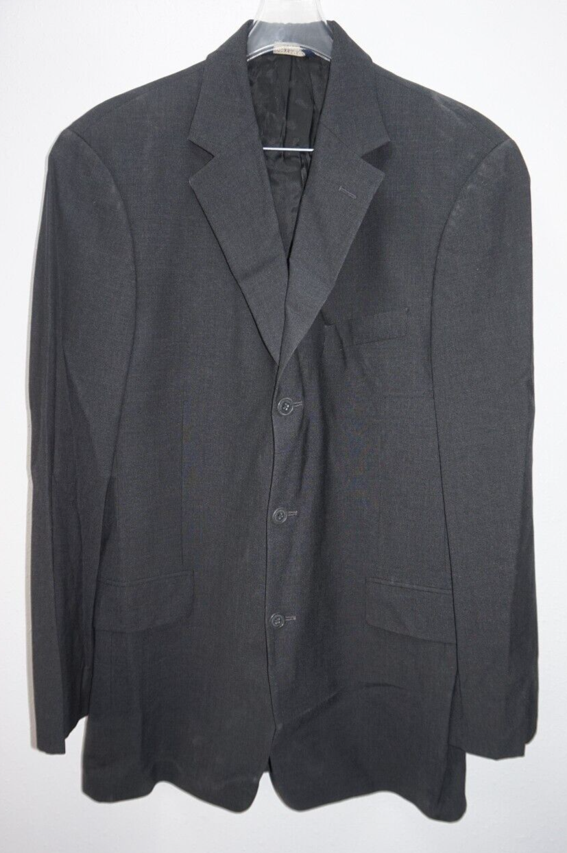 Brooks Brothers Dark Gray Stretch Suit Sports Coat Blazer