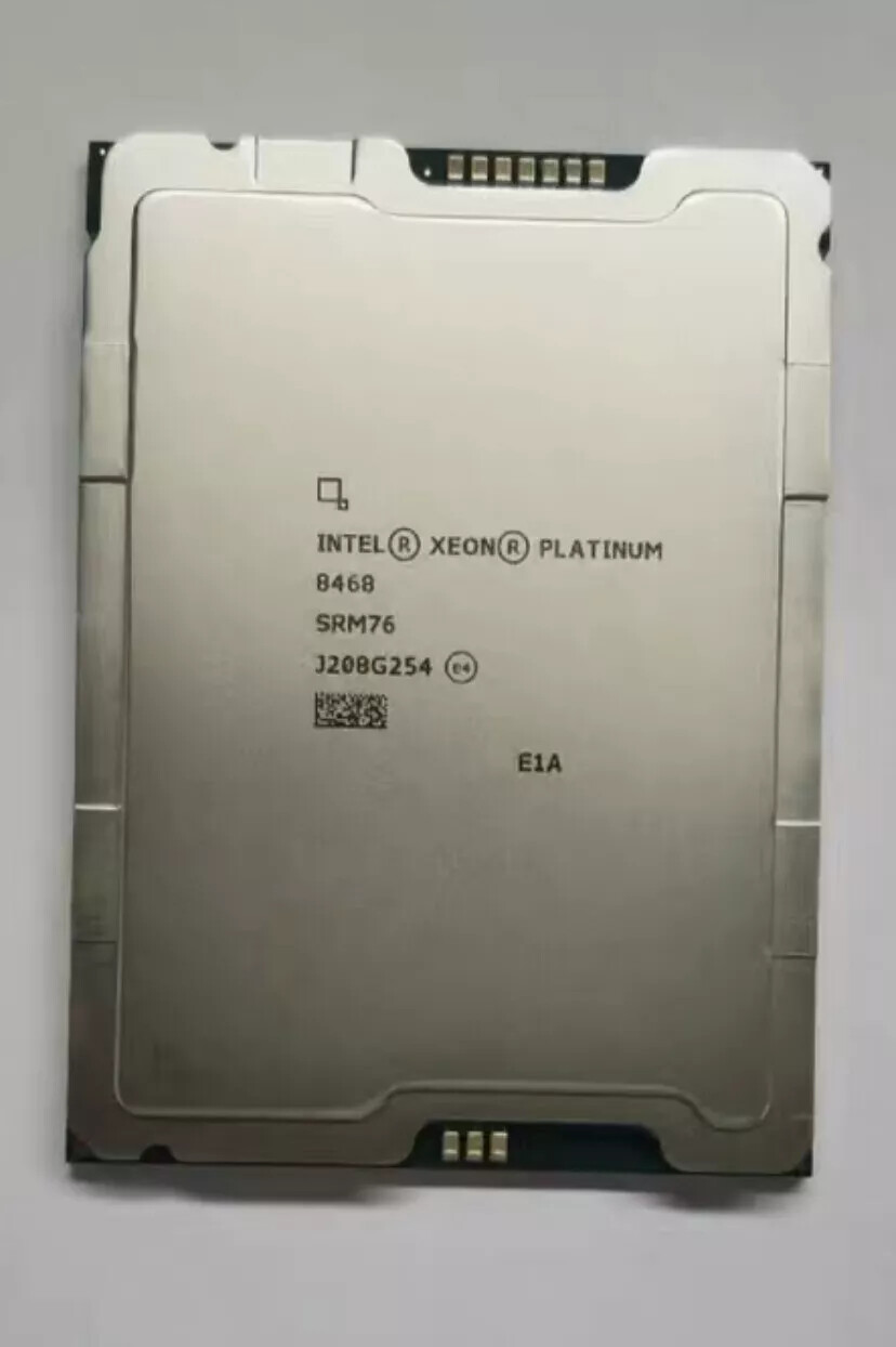 Intel Xeon Platinum 8468 QS CPU 48C/96T 2.1GHZ 3.8GHZ LGA4677 | eBay