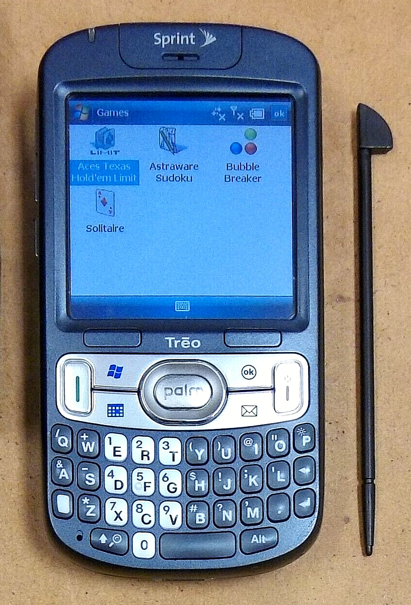 Palm Treo スマートフォン 本体 Palm - Treo 700w | Mobile Phone Museum
