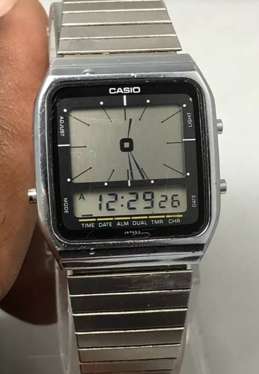 カシオ　CASIO Yahoo!オークション - A12-187 CASIO/カシオ G-SHOCK デジアナ
