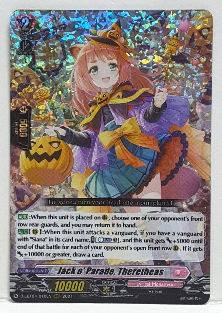 BUSHIROAD - John Bushiroad Cardfight Vanguard Jack o' Parade, Theretheas D