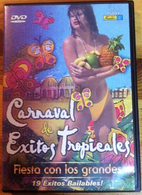Carnaval De Exitos Tropicales Fiesta Con Los Grandes 19 Exitos Bailabes DVD