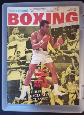 Muhammad Ali Souvenir Cover Issue - International Boxing April 1973 - Magazine