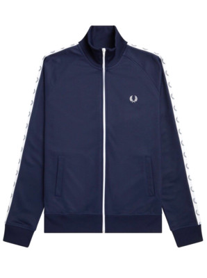 Fred Perry - J4620 - Logo Tracksuit Top in Blue - Size XS - MSRP $125.00 - BNIB