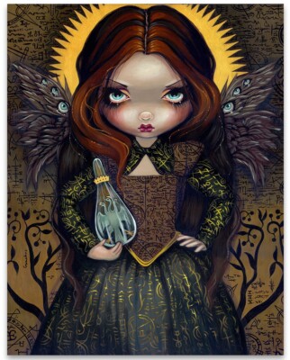 Strangeling Dress Of Alchemy - 11x14 Unframed Art Print Poster - Decor and Gift