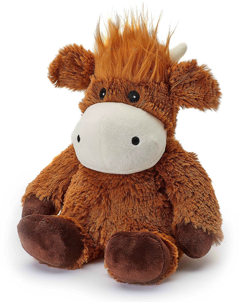 Warmies Cozy Plush Highland Cow Fully Microwavable Toy -Lavender Scent | eBay
