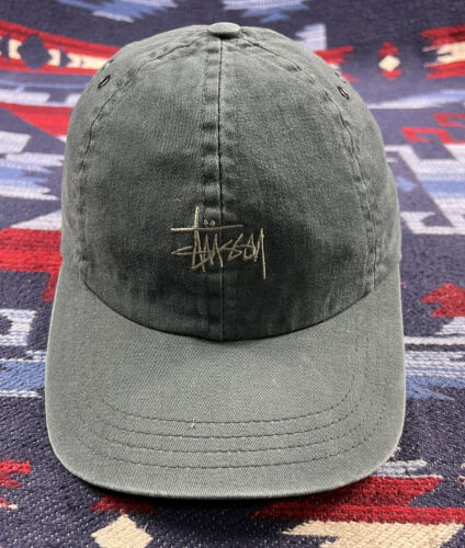 Vtg 90's OG Stussy CAPS LOGO Hat Made In USA Skateboarding Vtg 90's OG Stussy CAPS LOGO Hat Made In USA Skateboarding