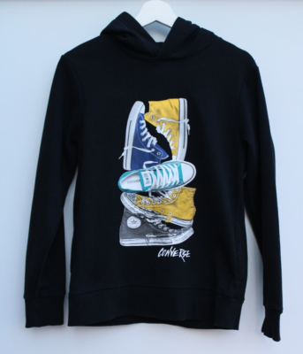 Boys converse best sale sweatshirt