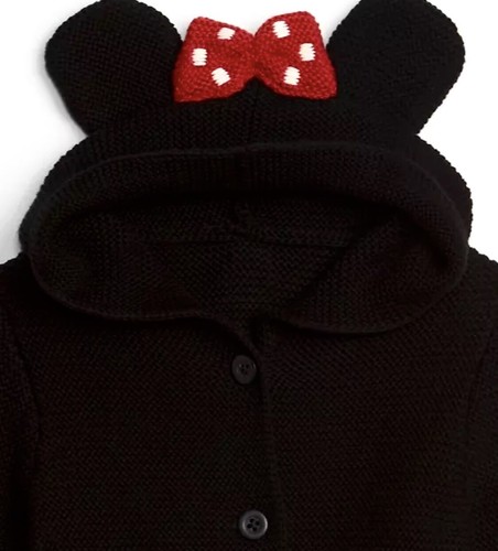 GAP BABY GIRL Disney Minnie Mouse Garter Sweater NWT 0-3 Months NWT
