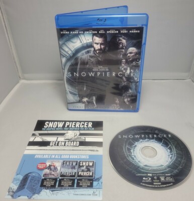 Snowpiercer (Blu-ray, 2013) Chris Evans Tested Authentic Movie
