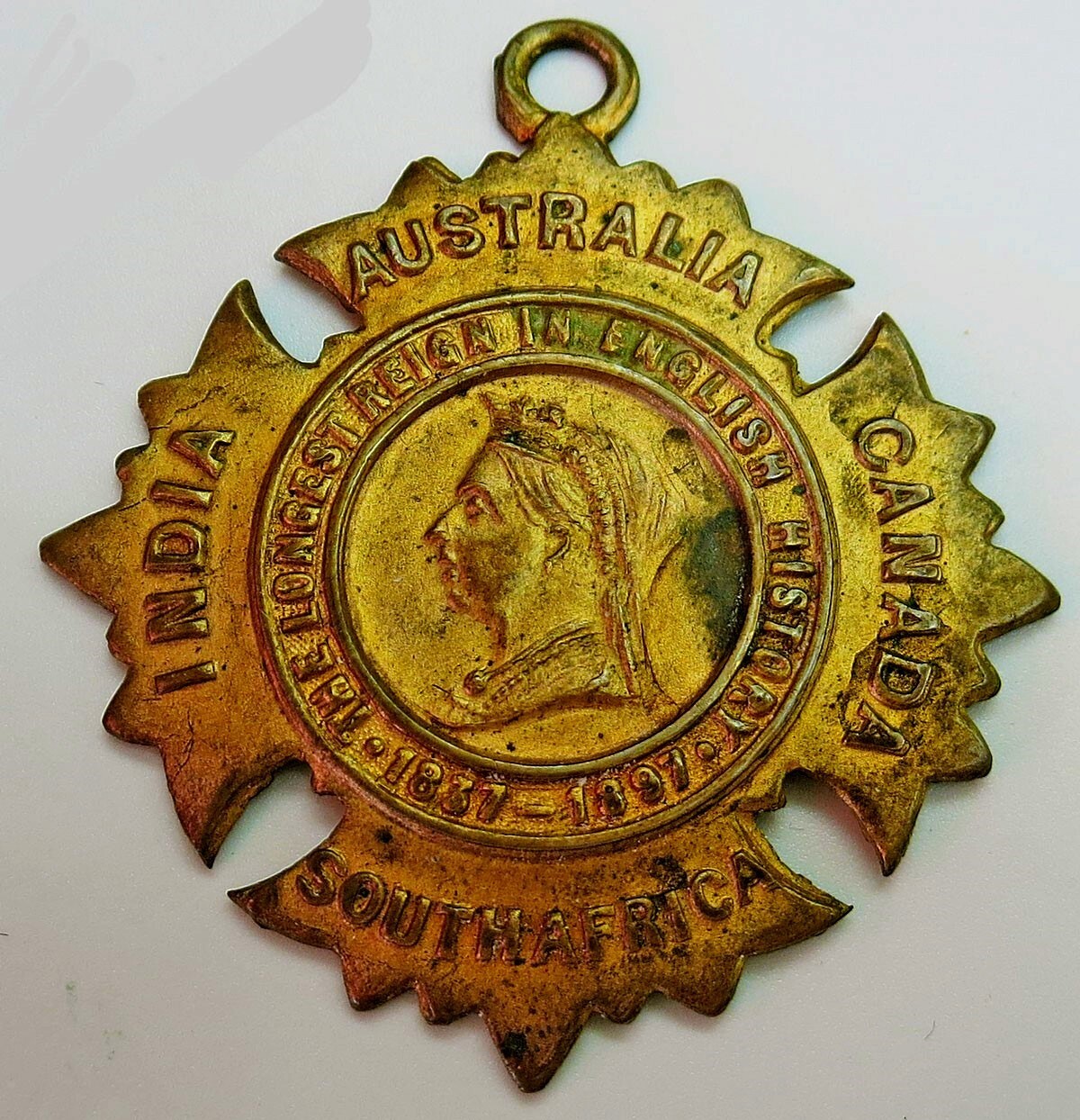 カナダ 1897 Diamond Jubilee 2＄ 未使用1種 1837-1897 Queen Victoria Diamond Jubilee Commemorative .999