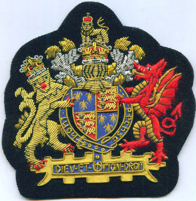 UK Great Britain English Royal Queen Elizabeth I Patch Badge Kingdom Arms Crest 