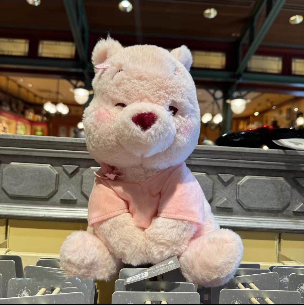 NEW Disney Store Japan Winnie the Pooh Plush Doll M SAKURA NEW Disney Store Japan Winnie the Pooh Plush Doll M SAKURA