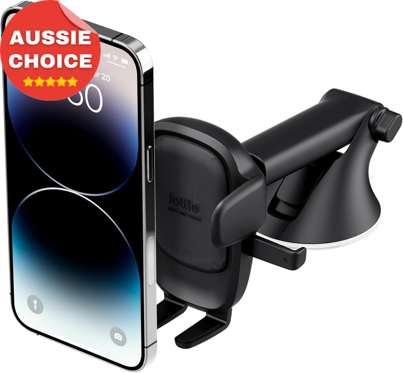 One Touch 6 Car Mount Dashboard Windshield Suction Phone Holder iPhone Samsung