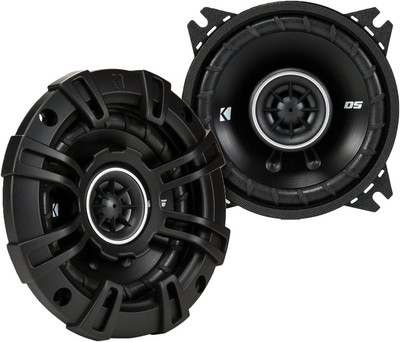 (2)  43DSC404 4-Inch 4 Ohm Coaxial Car Speakers - (1) Pair