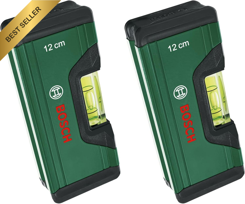 Home and Garden Spirit Level 12 Cm (Compact Mini Level; Precise Alignment with F
