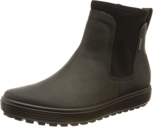 Pre-owned Ecco Womens Babett Boot Boots In Black Oiled Nubuck