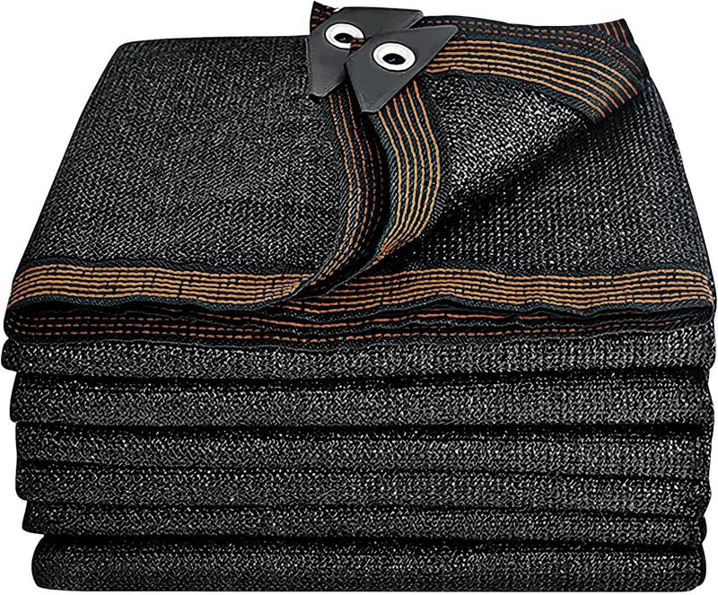 50% Black Shade Cloth, 20 X 30 FT Durable Mesh Tarp with Grommets, Garden Sunblock Shade Cloth Shading Antifreezing for Plants Cover, Greenhouse, Barns Kennel, Patio, Tomatoes