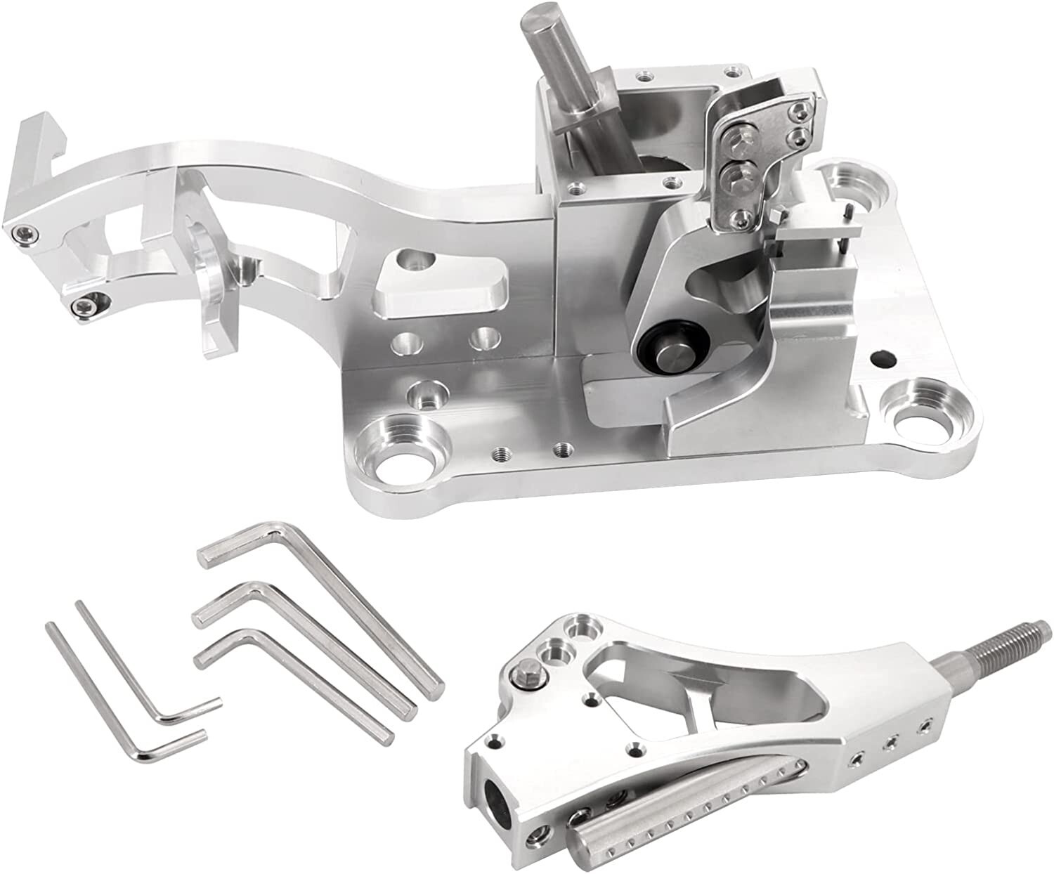 Billet Racing Shifter Box Set Aluminum for RSX Type S 2002-2006 Civic 2001-2005