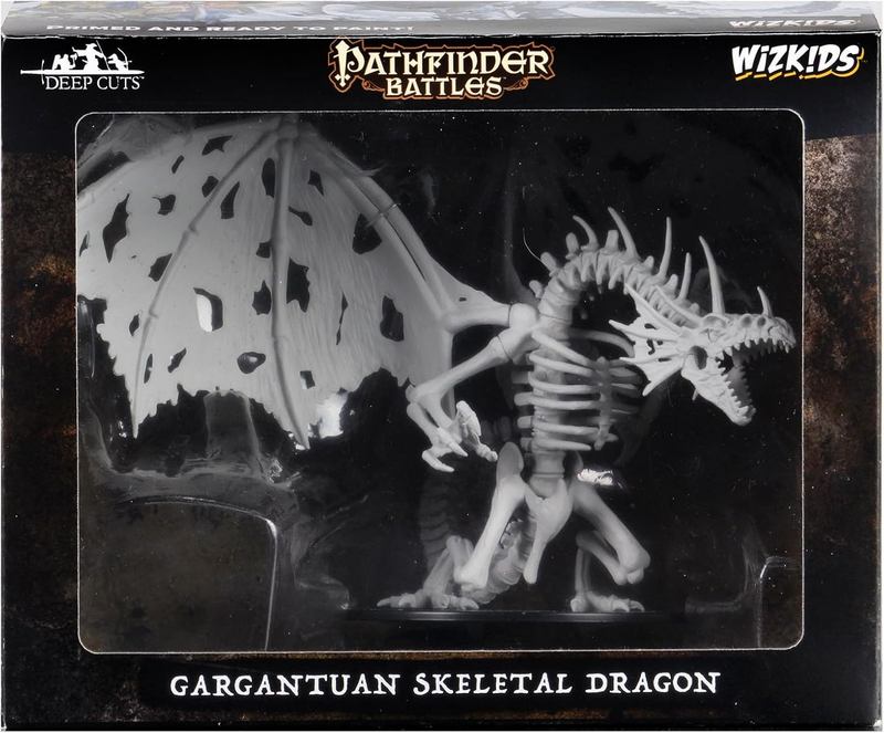 Dungeons & Dragons フィギュア Pathfinder Battles Deep Cuts - Gargantuan Skeletal Dragon | eBay