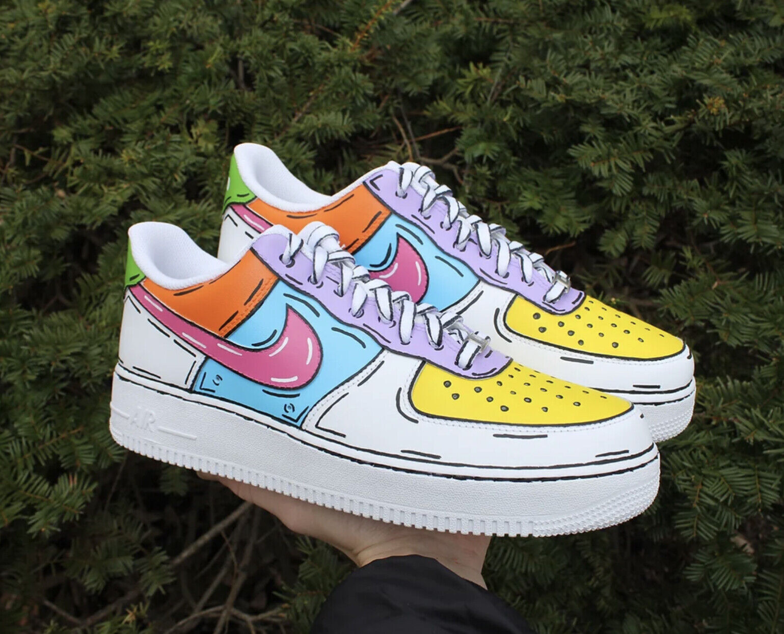 nike cartoon collab