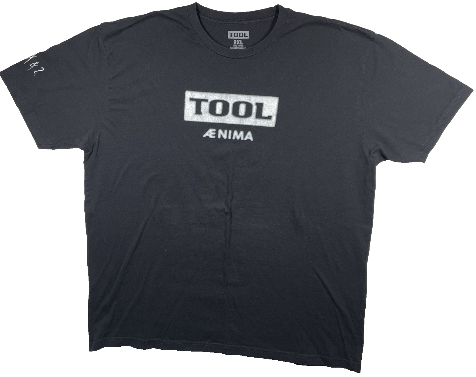 XLサイズ　新品　TOOL Tシャツ　ÆNIMA FETUS 46 & 2 Vintage Tool Aenima T Shirt Men's 2XL Black Two Sided 46 & 2