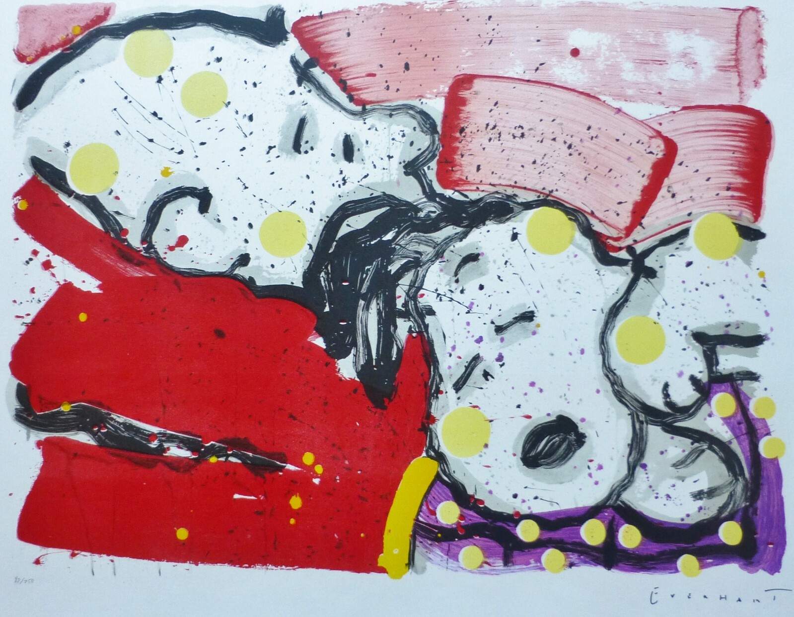 TOM EVERHART MELLOW JELLO Snoopy dog Charlie Brown PEANUTS