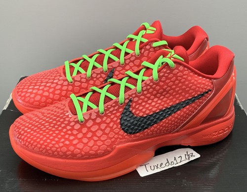 DS Nike Zoom Kobe 6 Protro sz11.5 Reverse Grinch mambacita