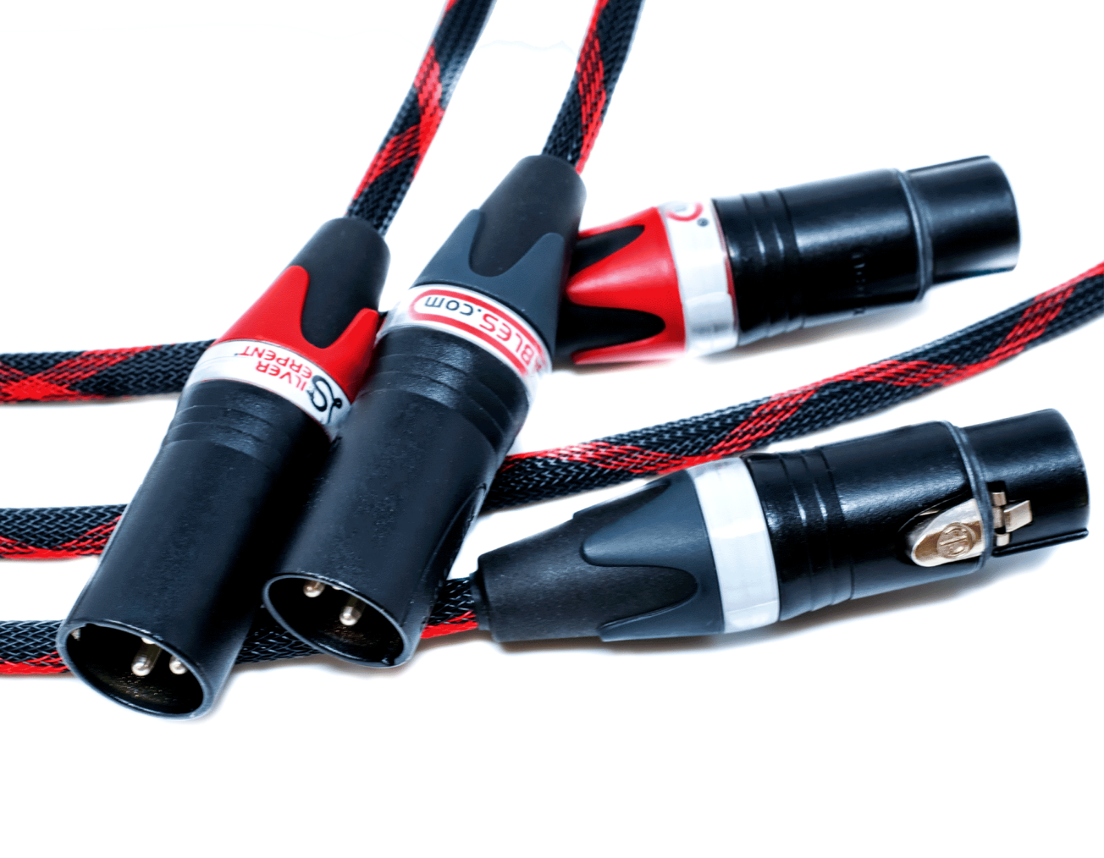 Better Cables Silver Serpent XLR Analog Audio Interconnect Cable - Stereo PAIR