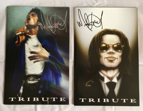  2 Blue Water Michael Jackson Tribute ~ Cover A-VF Plus & Cover B-VF ~ 2009