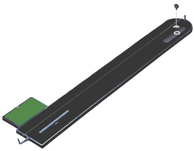 NEW 13' Indoor Golf Putting Green Training Aid Tour Links Pro Putt Systems READ