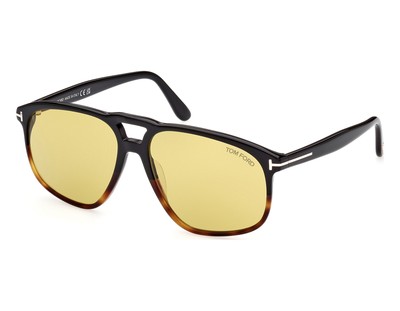TOM FORD TOM FORD FT1000-05E-58 BLACK SUNGLASSES